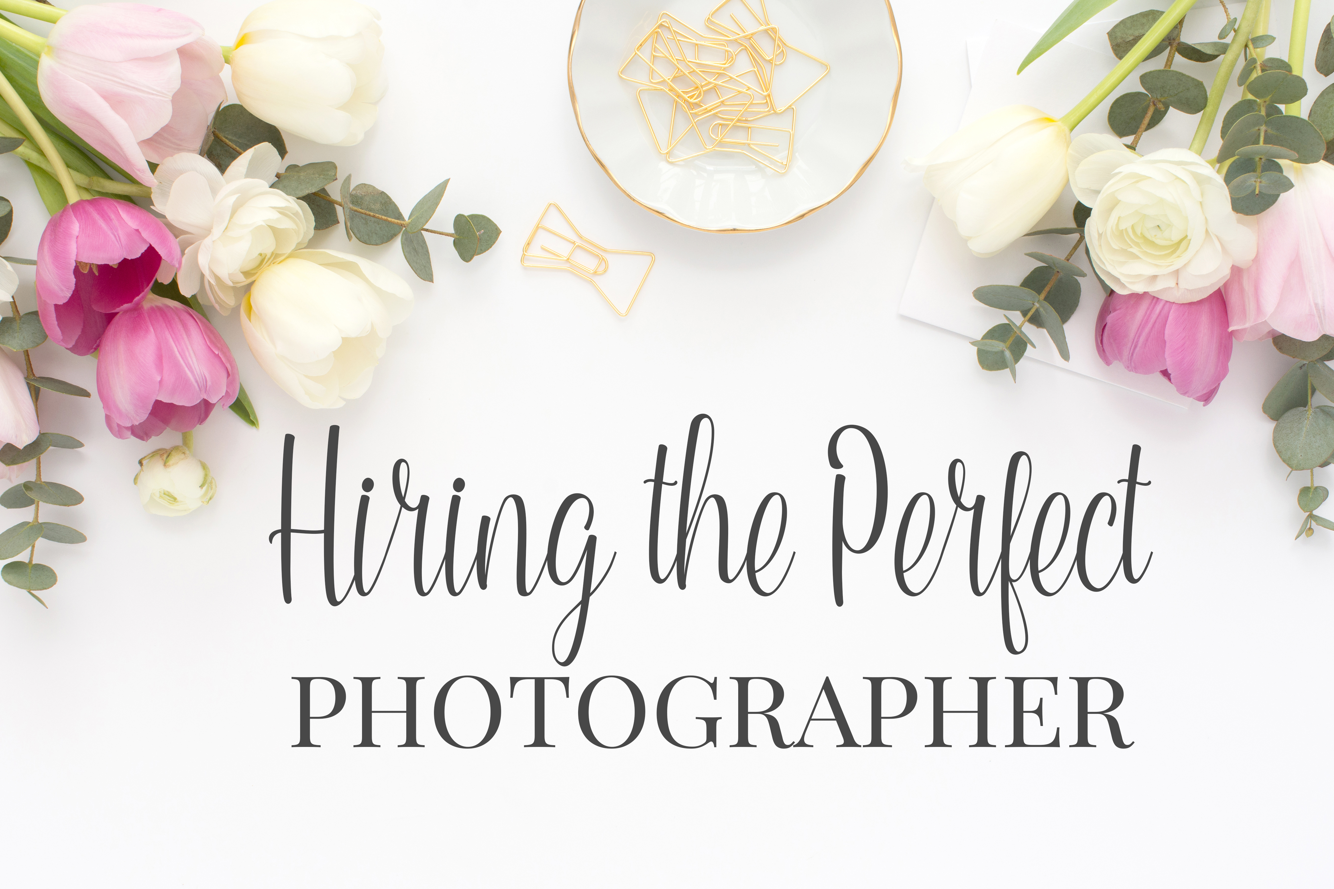 how to hire a wedding photographer