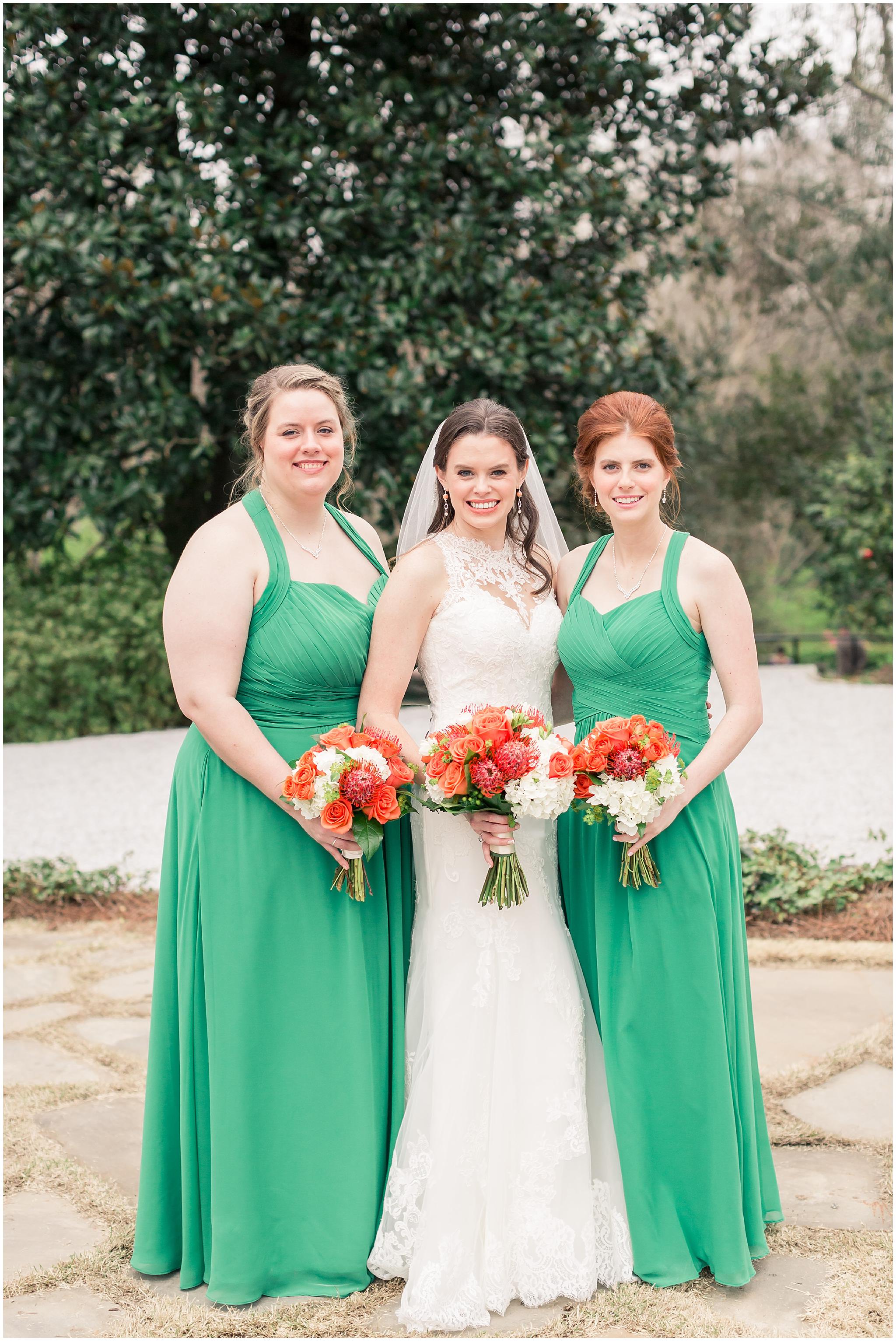 emerald green bridesmaids dress dresses orange flowers bride wedding pictures_0007.jpg