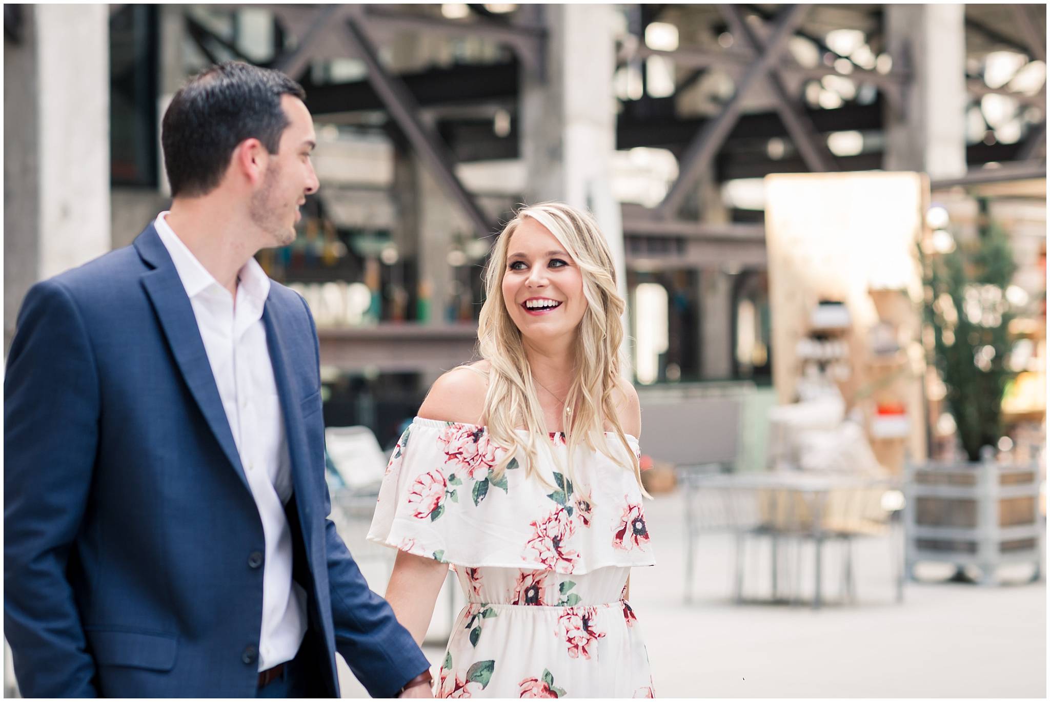 Ponce City Market Engagment Session Pictures