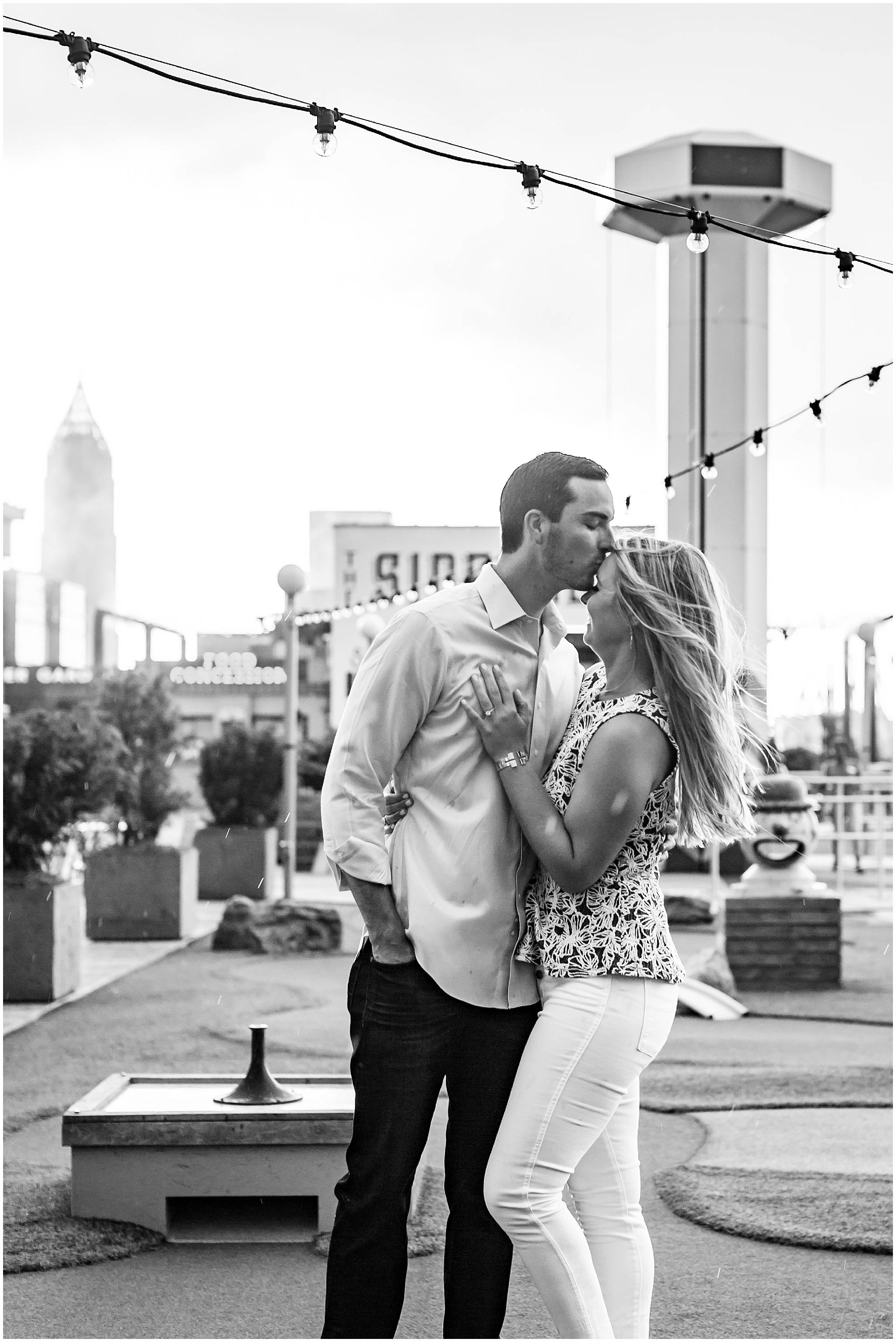 ponce city market engagment pictures