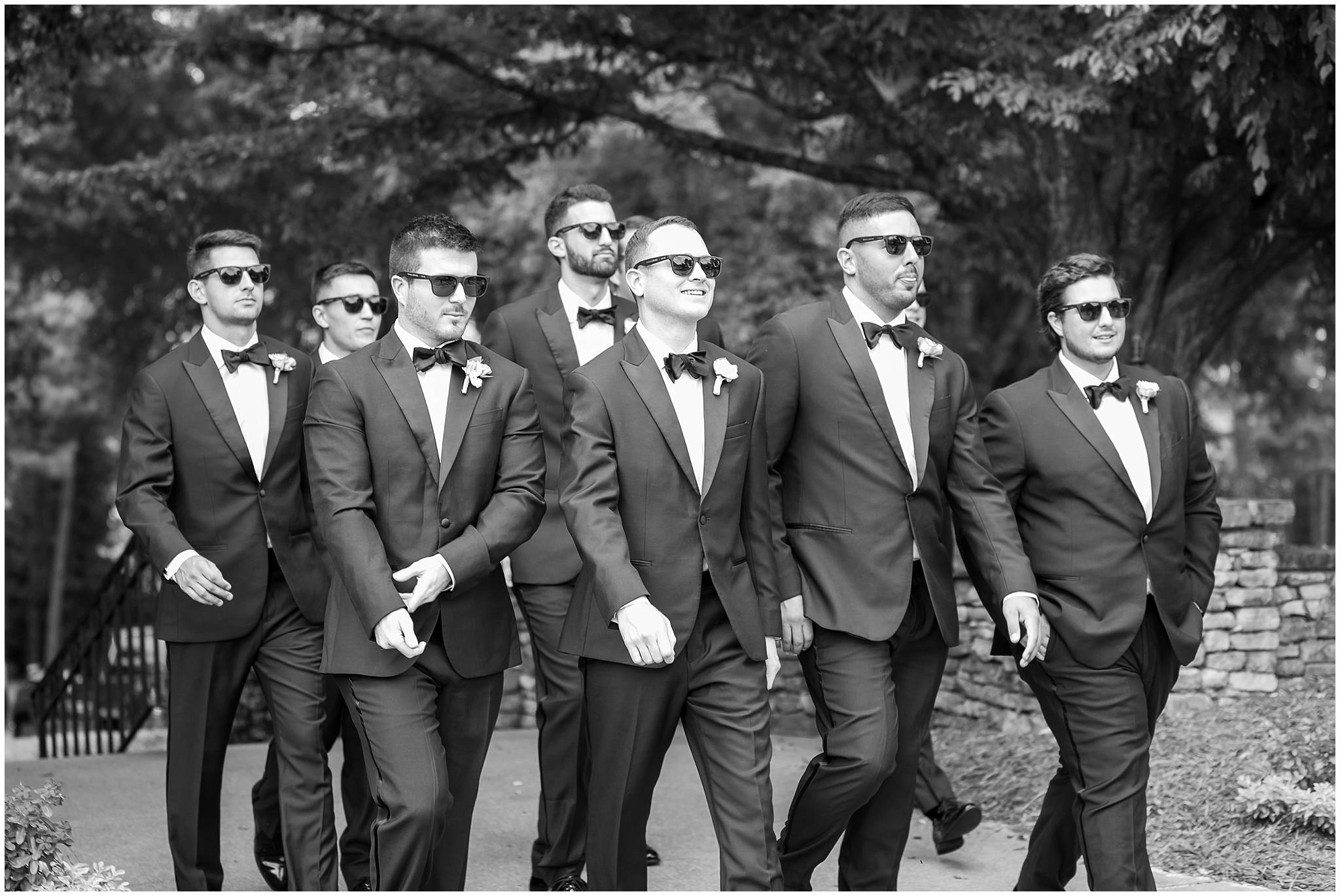 navy blue groom suits st. ives country club wedding pictures