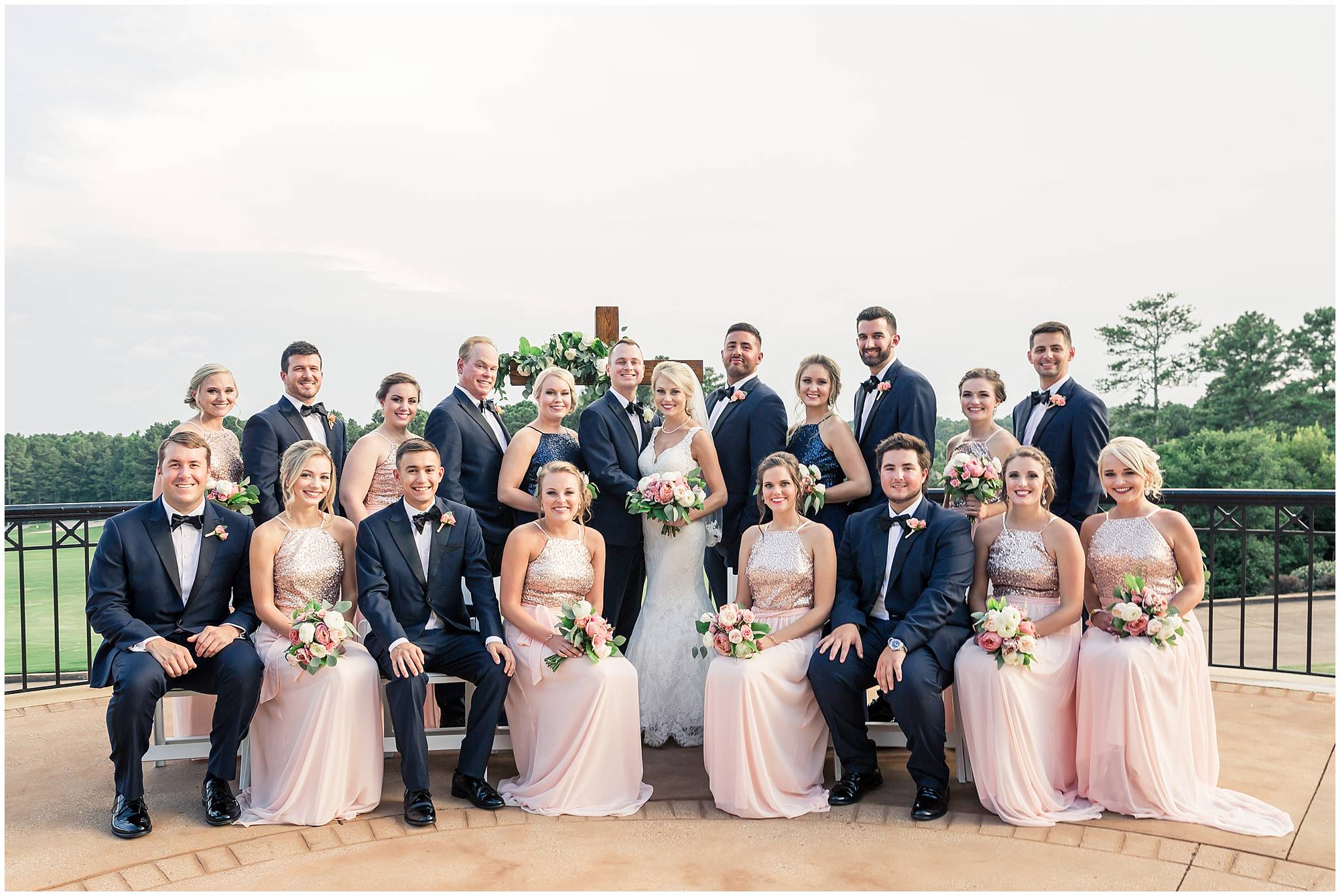 st. ives country club wedding party pictures