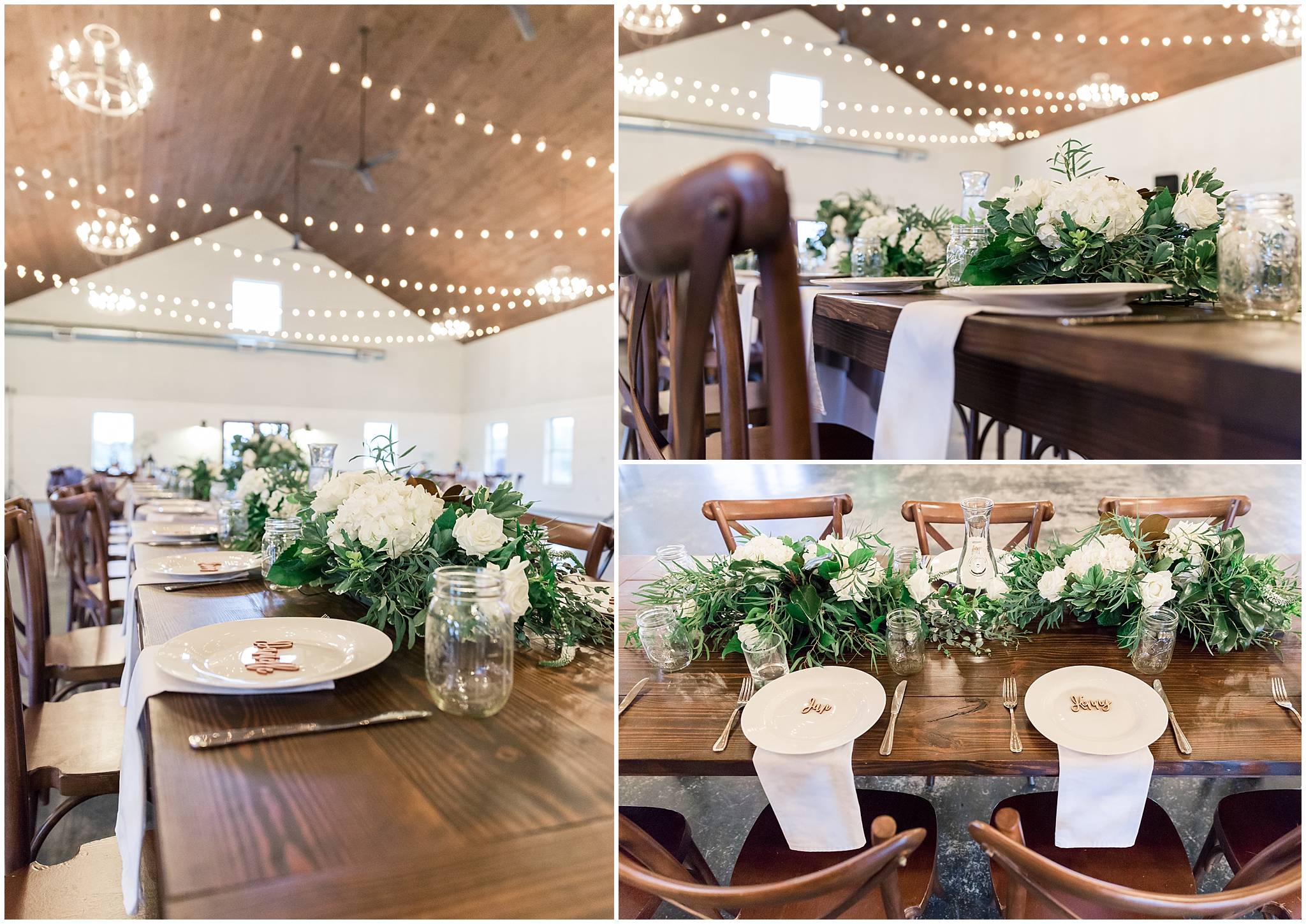 grant hill farms wedding reception details