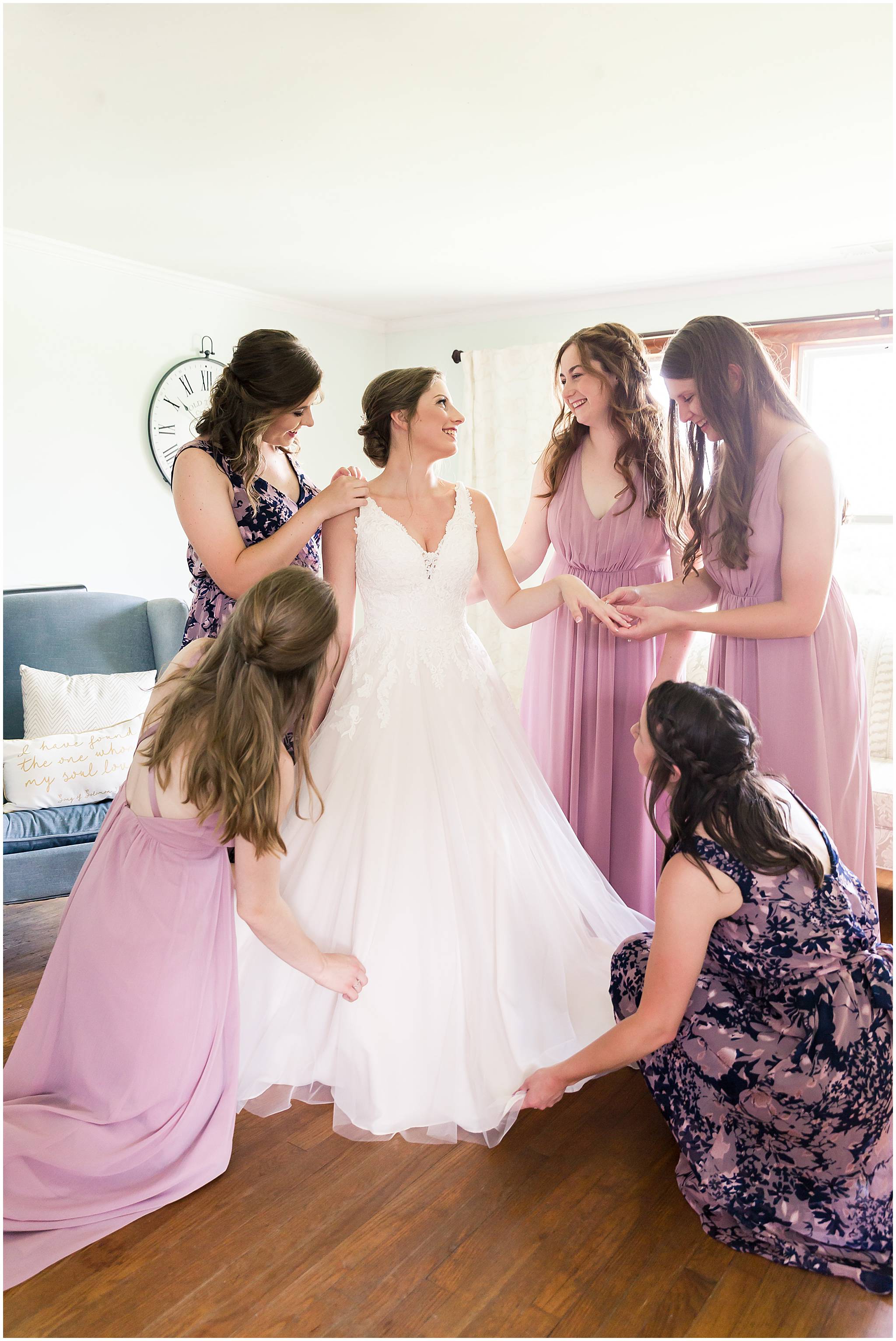 Copey Creek Farm Wedding Bridal Suite Pictures