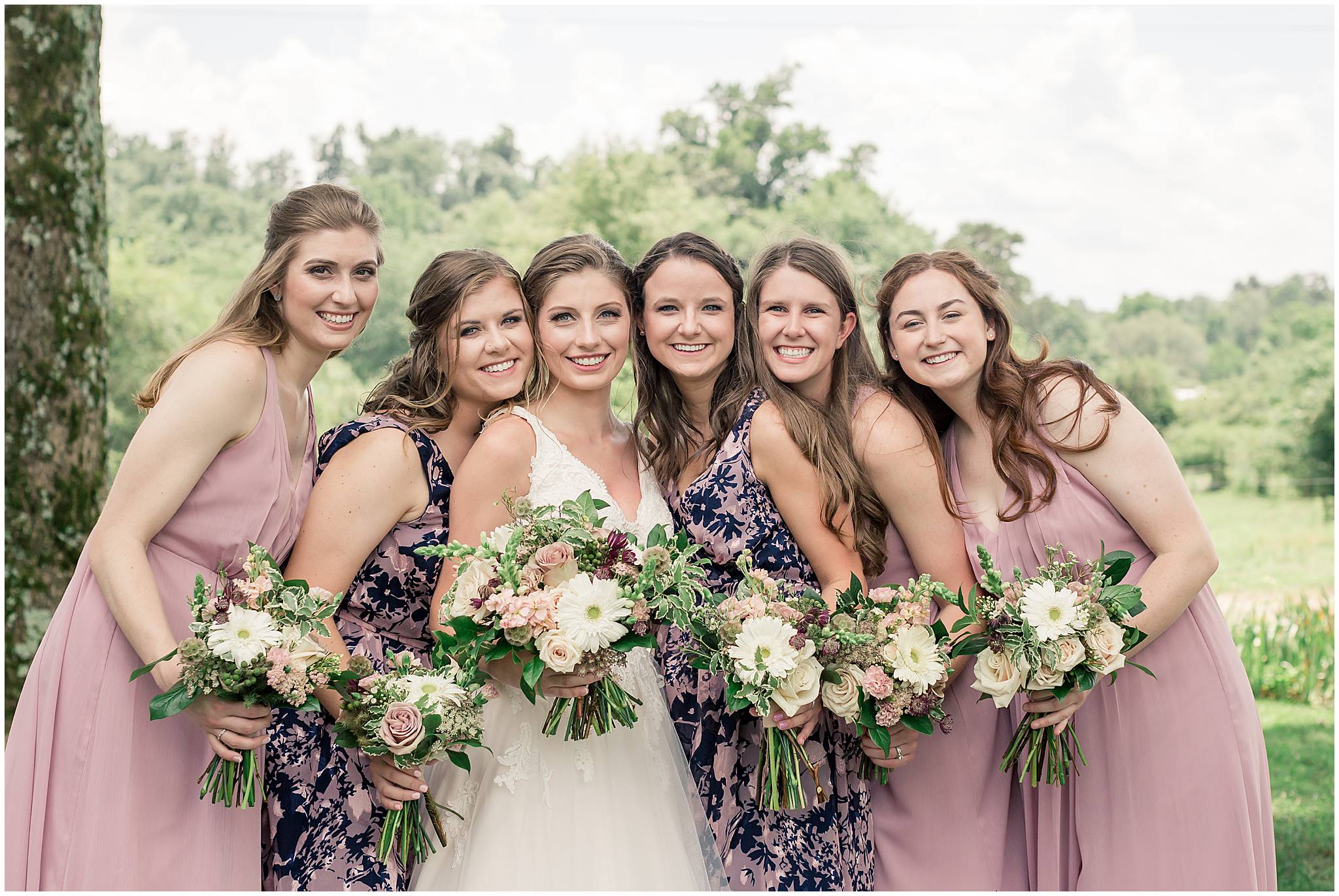 Copey Creek Farm Wedding Bridesmaids