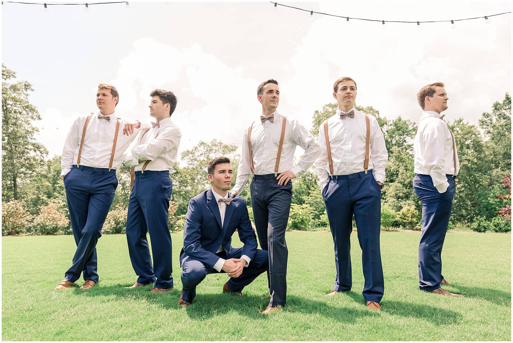Copey Creek Wedding pictures groom groomsmen