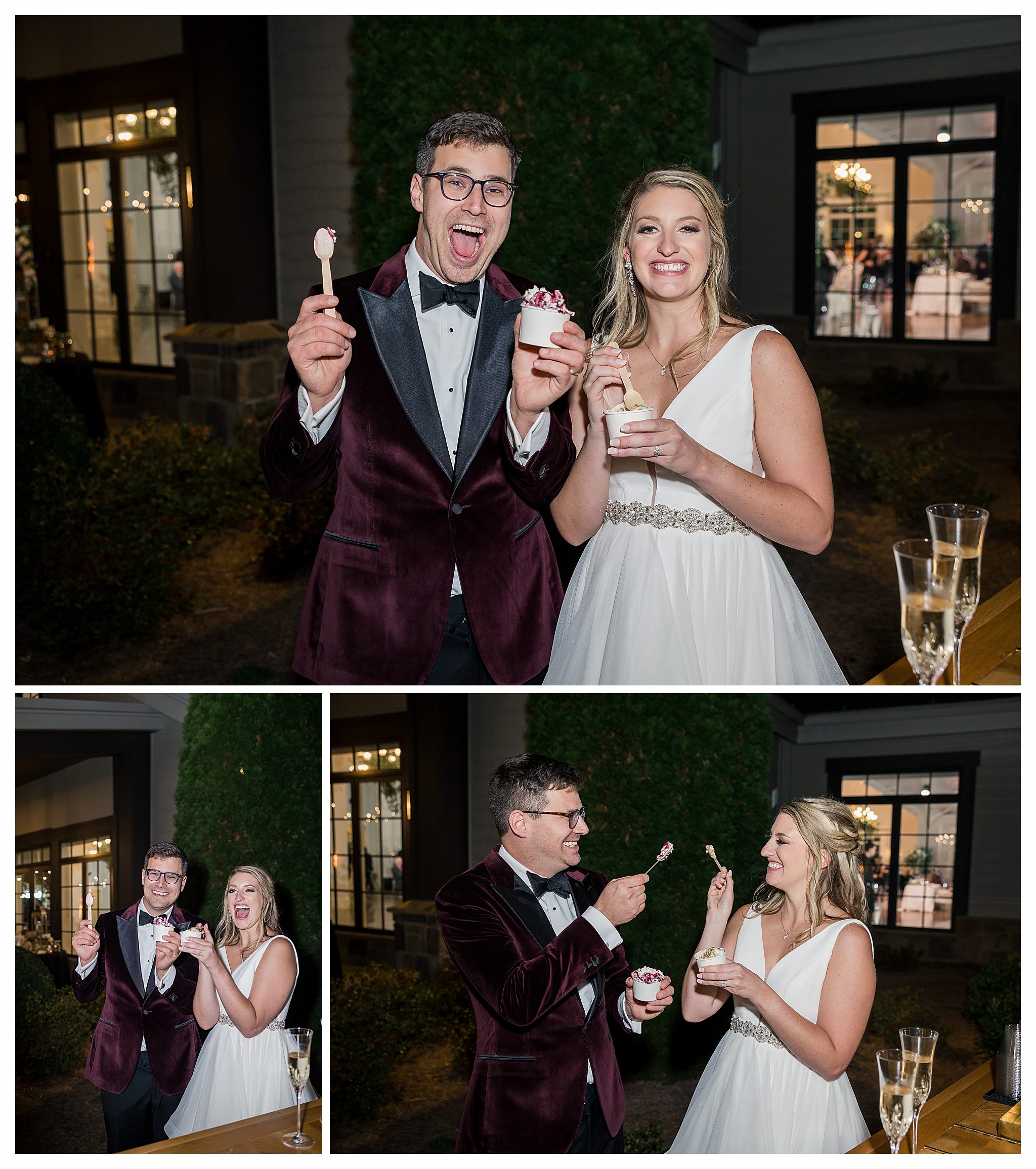 reception pictures at yonah mountain vineyards
