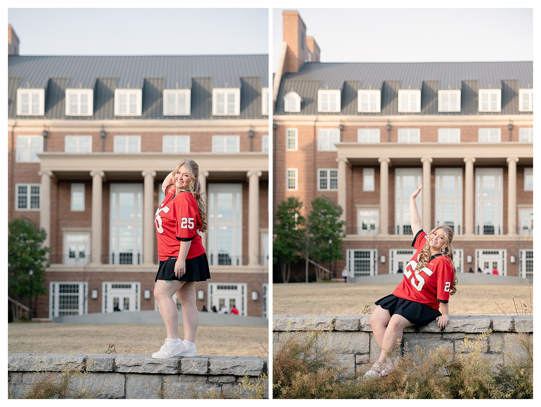 UGA Graduation Senior Photos at Terry College of Business By the best Athens photographer